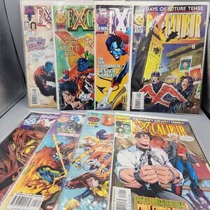 Excalibur: Marvel 1996-97 & other Lot of 24 Books